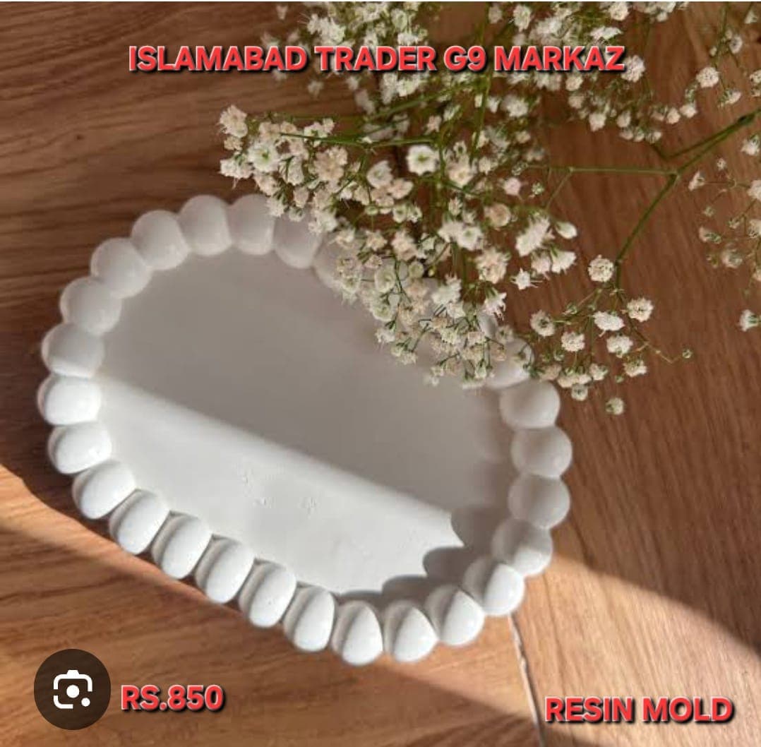 OVAL BUBBLE TRAY RESIN MOULD